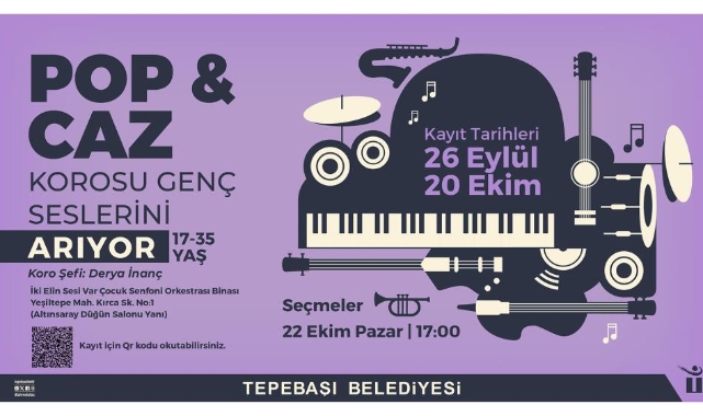 Pop ve Caz Korosu yeni seslerini arıyor