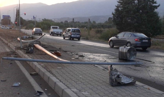 Refüje tanker çarptı: 1 yaralı