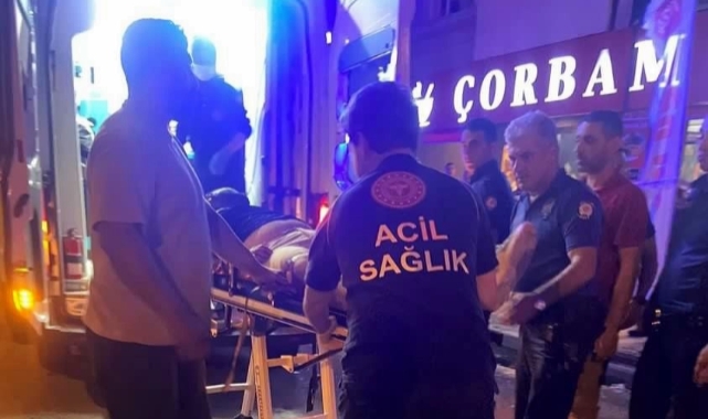 Restoran önünde silahlı kavga: 1 yaralı