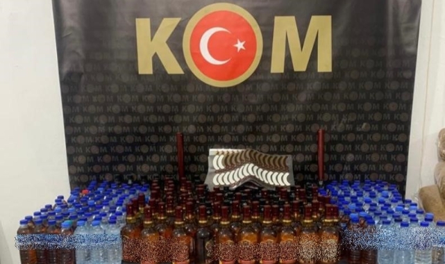 Sahte alkol operasyonu: 1 gözaltı