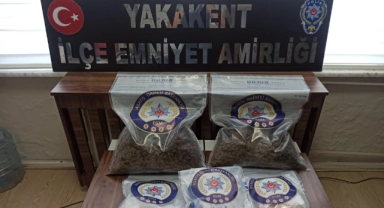 Samsun'da 1 kilo 971 gram skunk ele geçirildi