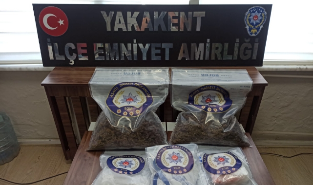 Samsun'da 1 kilo 971 gram skunk ele geçirildi