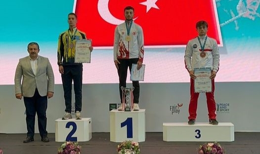 Samsunlu kick boksçu Avrupa şampiyonu oldu