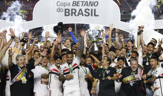 Sao Paulo, tarihinde ilk kez Brezilya Kupası’nı kazandı