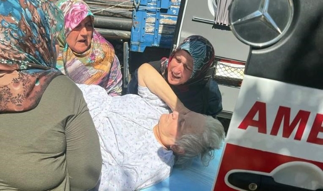 Sayide teyzenin imdadına Başkan Aktaş yetişti