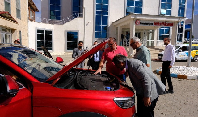 SCÜ’de TOGG ile eğitim verildi