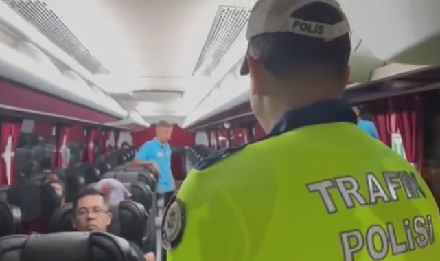 Şehirlerarası otobüsler denetleniyor