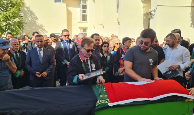 Silahlı saldırıda yaşamını yitiren avukat törenlerle uğurlandı