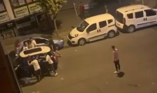 Sokak savaş alanına döndü!