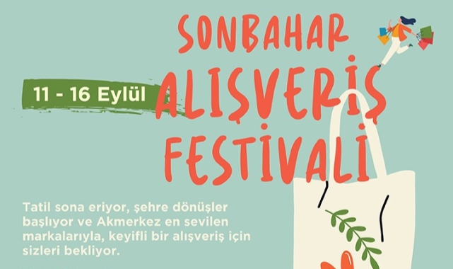 'Sonbahar Alışveriş Festivali' başladı