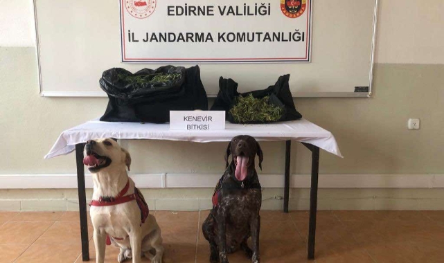 Takside, çantalarında 6 kilo esrar çıkan yolcu tutuklandı