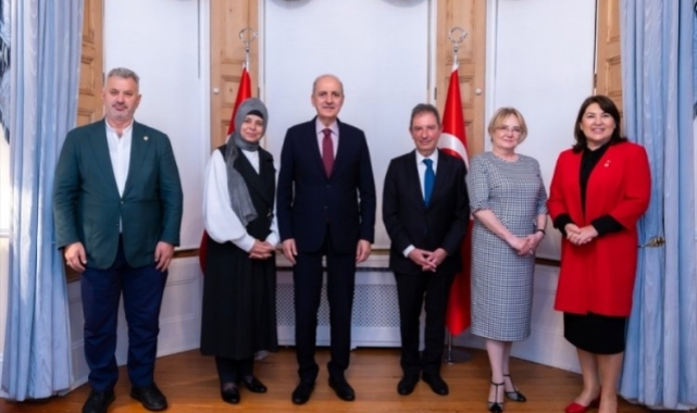 TBMM Başkanı Numan Kurtulmuş Dublin'de