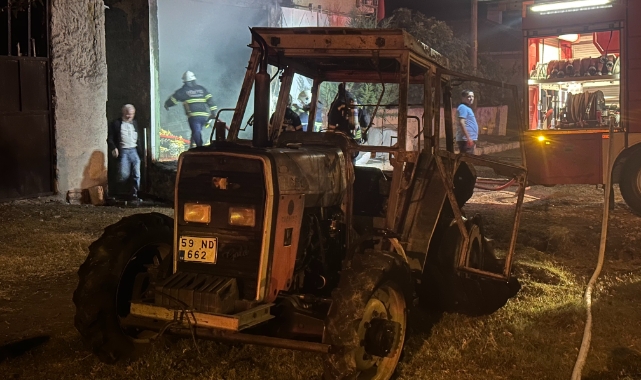 Tekirdağ'da saman deposunda yangın: 4 yaralı