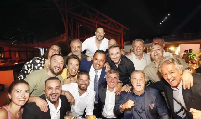 Terim'in doğum günü ünlüleri buluşturdu