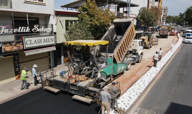 Teyyareci Mehmet Ali Caddesi yenilendi