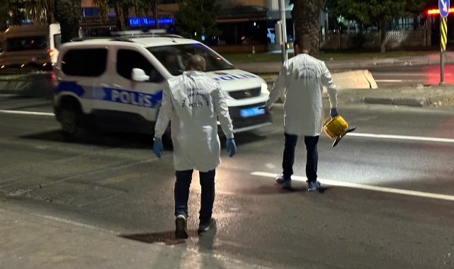 Trafikte göğsünden tabancayla vurulan kurye ağır yaralandı