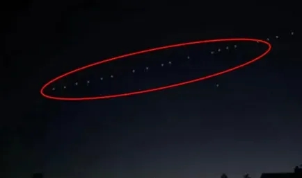 Tunceli’de Starlink uyduları fotoğraflandı