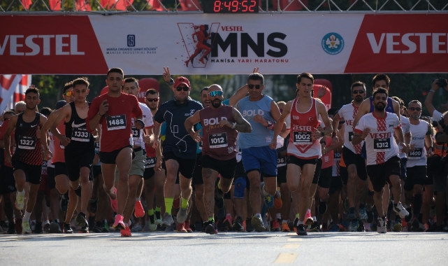 Uluslararası Vestel Manisa Yarı Maratonu heyecanı sona erdi