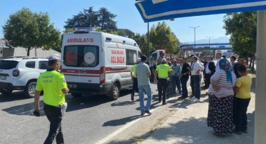 Üst geçidi kullanmayan öğrenciye cip çarptı