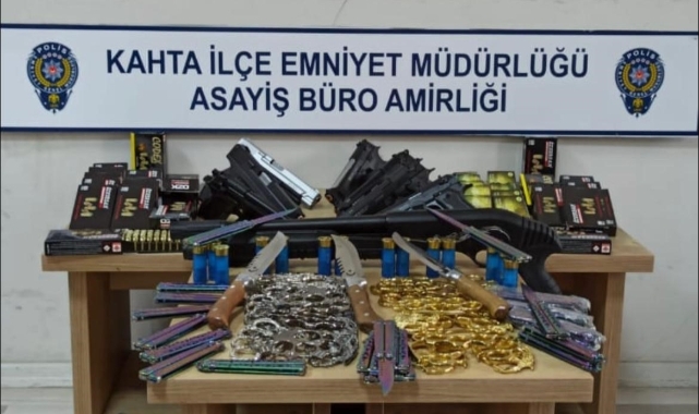 Yasa dışı silah satışına geçit verilmedi