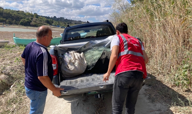 Yasadışı avlanan 400 kilo balık ele geçirildi