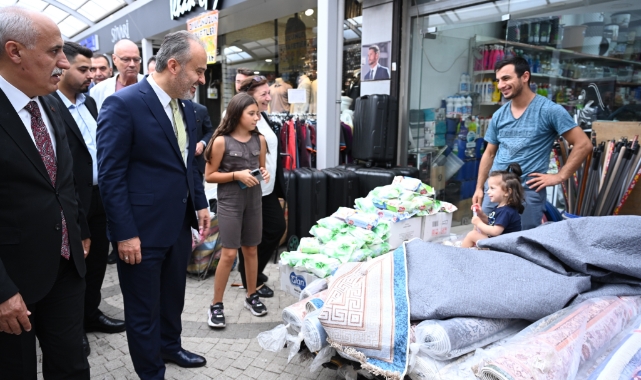Yenişehir tarihi Balıbey Çarşısı’na estetik çatı