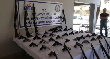 Yılın en büyük silah operasyonu: 9 tutuklama
