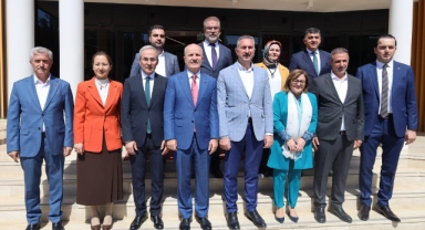 YÖK Başkanı Özvar'dan GİBTÜ'ye ziyaret