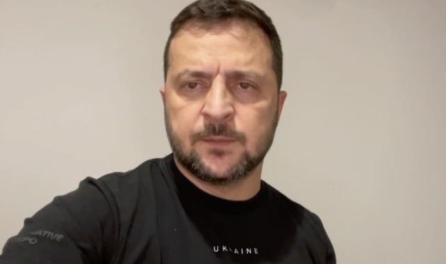 Zelenski: Rusya tanksavar ile saldırdı!