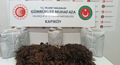 1,3 milyon TL değerinde kaçak insan saçı ele geçirildi!