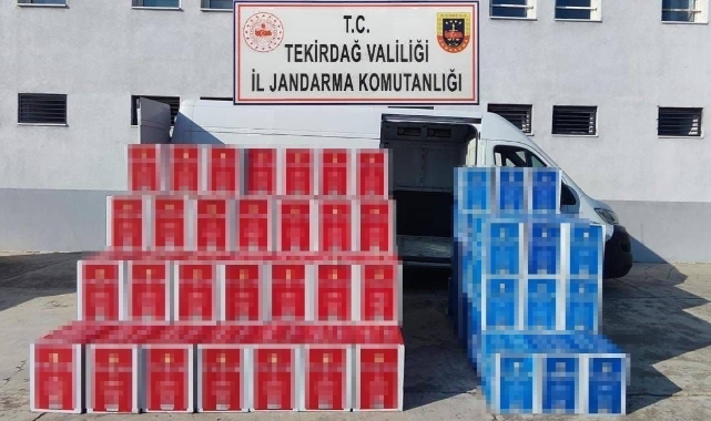 1 milyon 680 bin adet makaron ele geçirildi