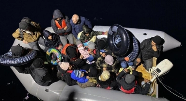 19 kaçak göçmen yakalandı