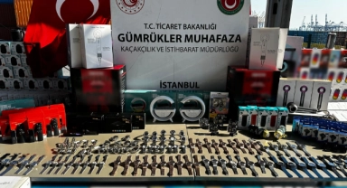 21 milyon lira değerinde kaçak eşya ele geçirildi