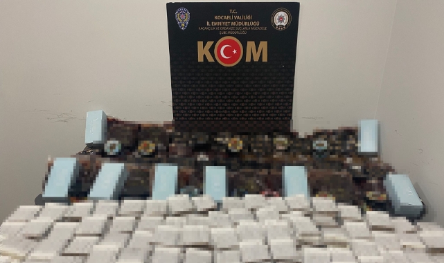 245 kilo kaçak tütün ele geçirildi!