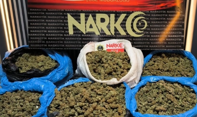 27 kilo 200 gram uyuşturucu madde ele geçirildi