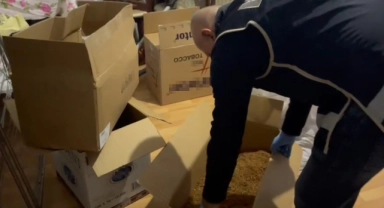 39 bin 200 makaron ele geçirildi