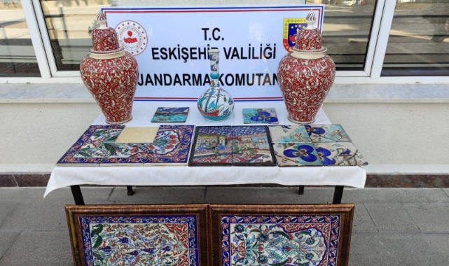 400 bin dolarlık Osmanlı eserleri ele geçirildi