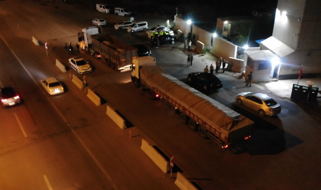 43 ilin geçiş güzergahında sıkı denetim!