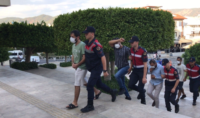 6 göçmen kaçakçısı yakalandı!