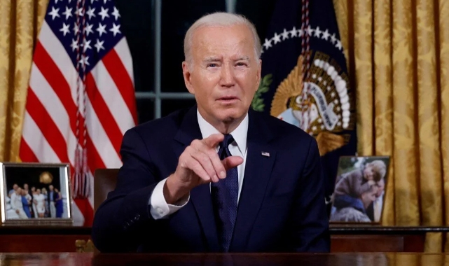 ABD Başkanı Biden: "İsrail için benzeri görülmemiş destek isteyeceğiz"