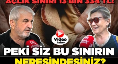 Açlık Sınırı 13 bin 344 TL oldu! Peki siz bu sınırın neresindesiniz?