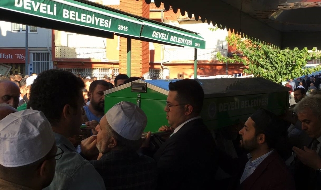 AK Parti İlçe Başkan Yardımcısı son yolculuğuna uğurlandı