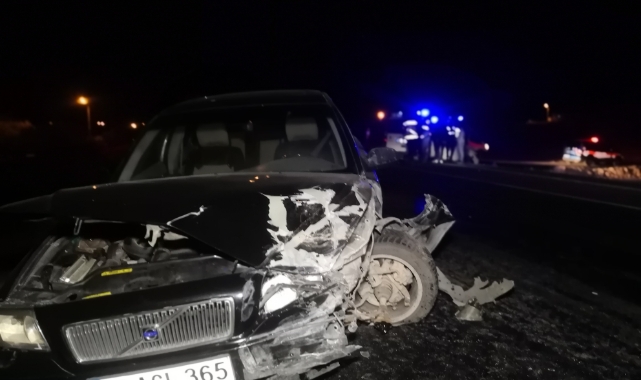Aksaray’da 5 araçlı zincirleme kaza: 3 yaralı