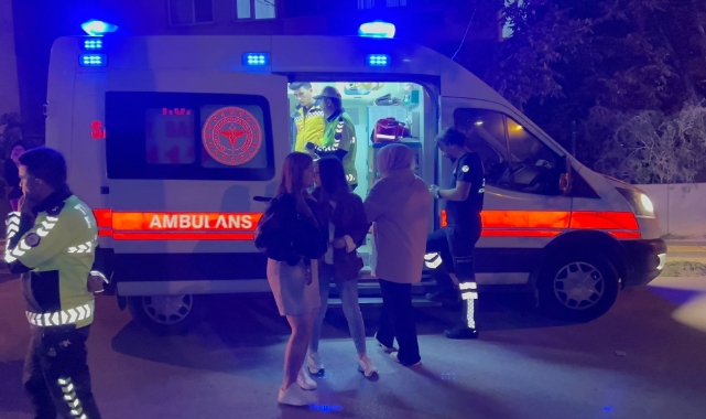 Aksaray'da iki araç çarpıştı: 2 yaralı