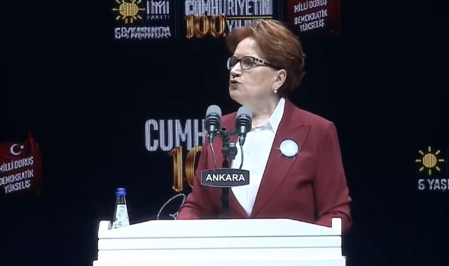 Akşener'den İsrail'e 'Gazze' tepkisi