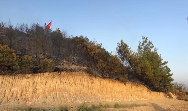 Aksu'da çıkan orman yangını söndürüldü