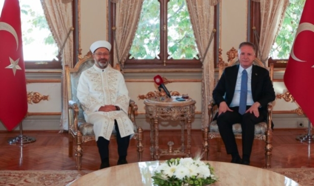 Ali Erbaş, İstanbul Valiliğini ziyaret etti