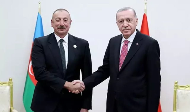 Aliyev'den Cumhurbaşkanı Erdoğan'a 100. yıl tebriği