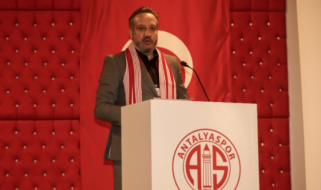 Antalyaspor'un yeni başkanı belli oldu