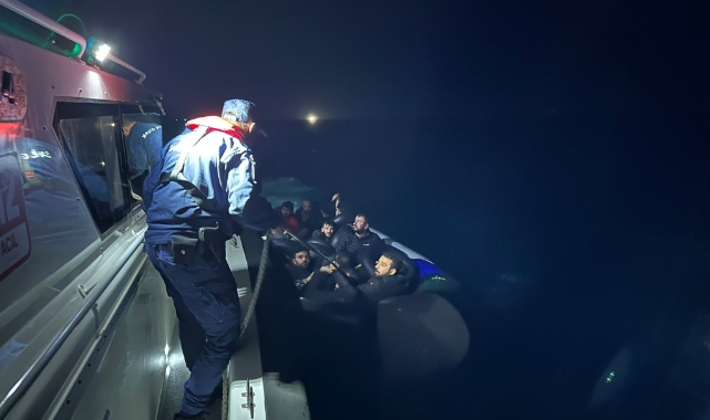 Aydın'da 91 düzensiz göçmen kurtarıldı
